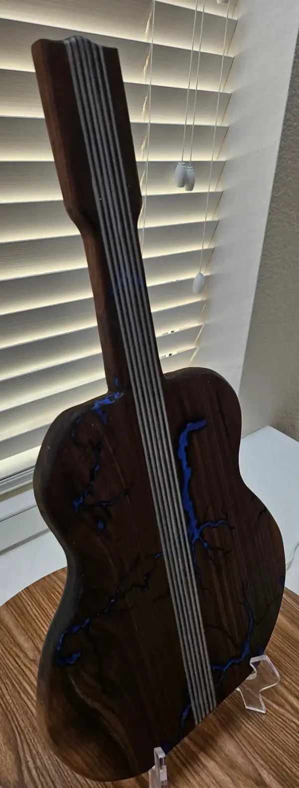 GUITARcuterie Board - Walnut and Epoxy - Image 6
