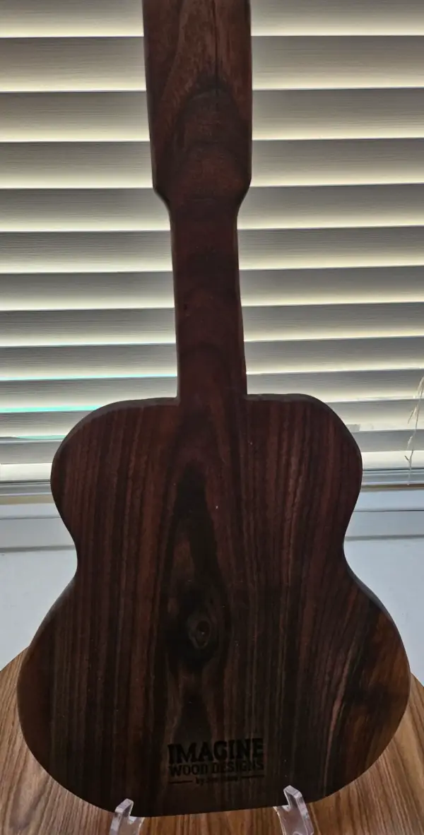 GUITARcuterie Board - Walnut and Epoxy - Image 2