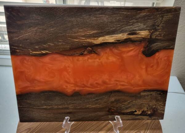 Spalted Mango River Cutting/Charcuterie Board
