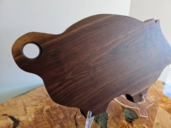 THE PIG - Solid Walnut cutting board. - Image 4
