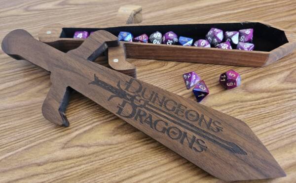 D&D Dagger Dice Box