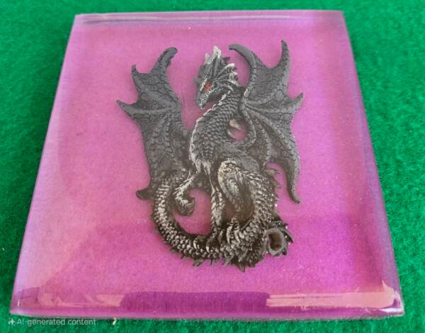 Dragon/Resin Coasters - Image 3