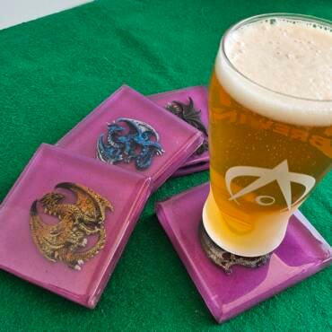 Dragon/Resin Coasters