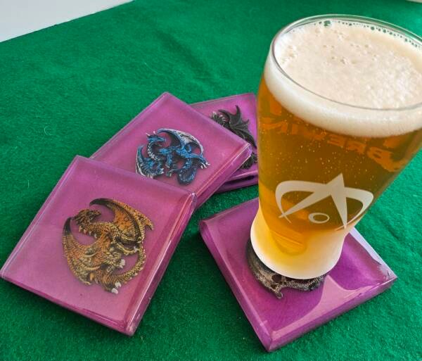 Dragon/Resin Coasters