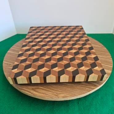 3D Cube Cutting Board